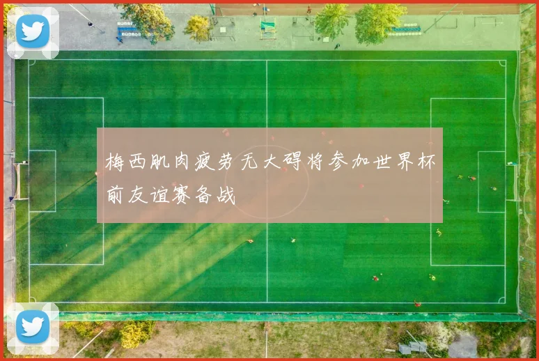 梅西肌肉疲劳无大碍将参加世界杯前友谊赛备战