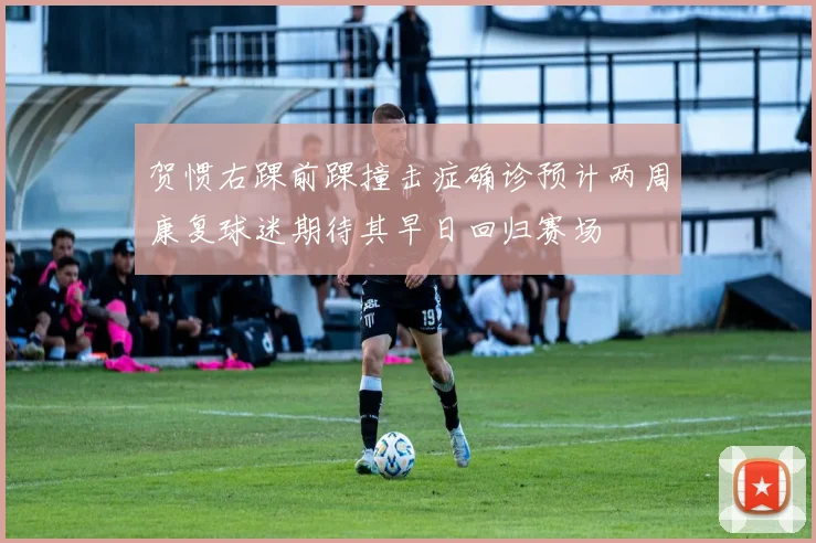 贺惯右踝前踝撞击症确诊预计两周康复球迷期待其早日回归赛场